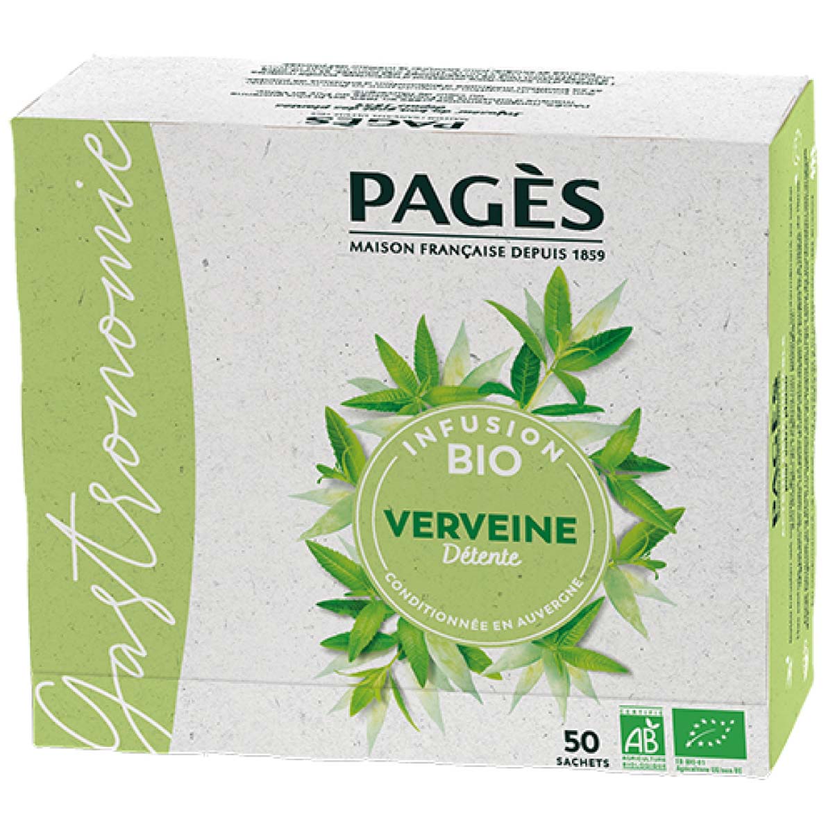 Tisane Verveine Bio sachets voile x40