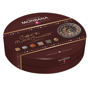 Mini coffret cadeau du maître chocolatier Monbana