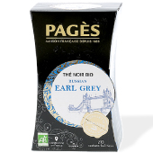 Thé noir bio Earl Grey Pagès 