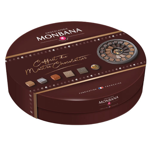 Mini coffret cadeau du maître chocolatier Monbana