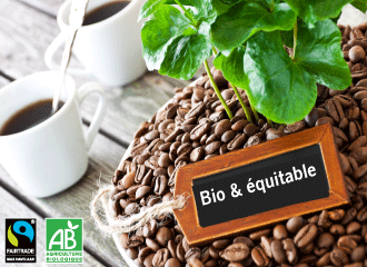 Café en grains bio équitable & fair trade
