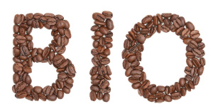 Grains de café bio